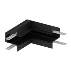 З'єднувач внутрішній кутовий Feron LD2005 для вбудованого шинопровода чорний