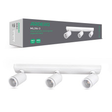 Накладний поворотний світильник Ardero ML316-3 під лампу білий