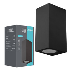 Архітектурний накладний світильник Ledcoin DH147 під лампу чорний