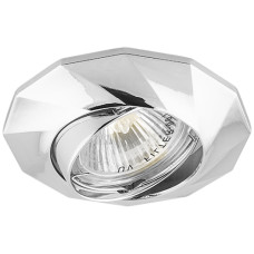 Вбудований світильник Feron DL6021 під лампу хром