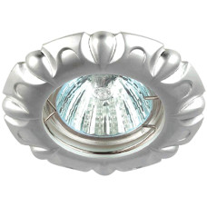 Вбудований поворотний світильник Feron DL6124 під лампу хром